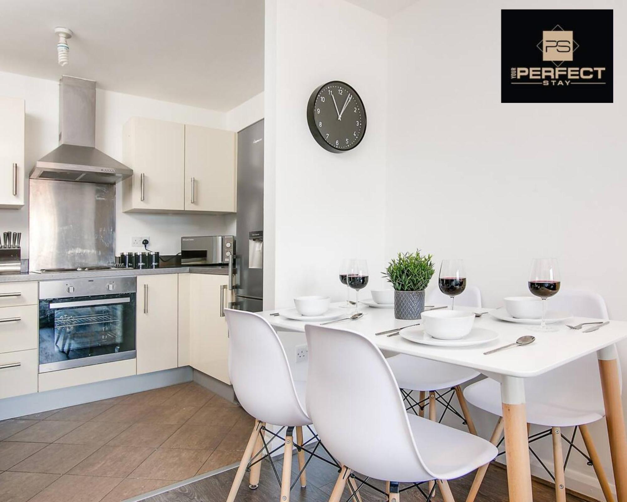 Horizon Apartment Central By Your Perfect Stay Short Lets Бирмингем Экстерьер фото